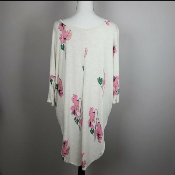 Anthro Floreat Sz Med High-Low Tunic Top D73 - Picture 10 of 10